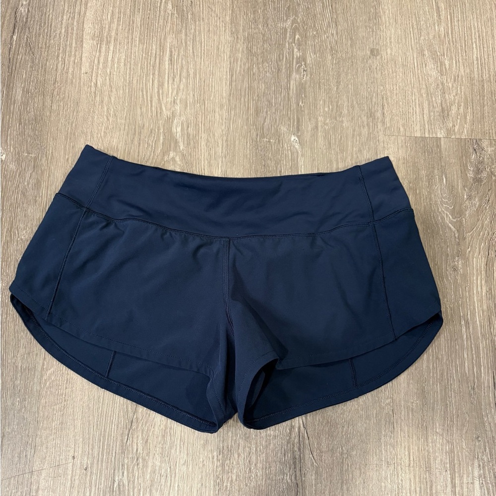 Lululemon Athletica Blue Athletic Shorts Lightweight Performance